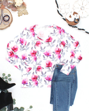 PREBOOK Larissa Long Sleeve - Moonlit Floral