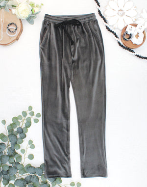 PREBOOK Luna Lounge Pants - Charcoal