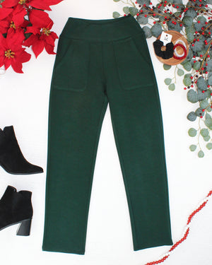 Luxe Ankle Bottoms- Evergreen by Michelle Mae