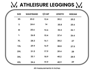 Athleisure Leggings - Black by Michelle Mae