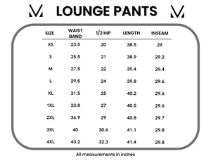 Lounge Pants - Midnight Bats by Michelle Mae