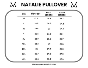 PREBOOK Natalie Pullover -Meadow Mist Mix