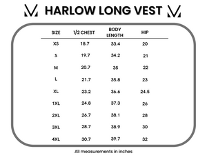Harlow Long Vest - Teal by Michelle Mae