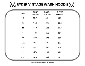 Ryker Vintage Wash Hoodie- Olive by Michelle Mae