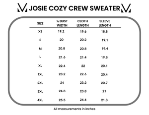 PREBOOK Josie Cozy Crew Sweater - Navy