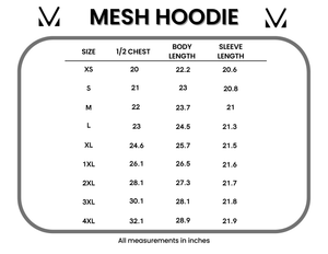 American Stars Mesh Hoodie by Michelle Mae