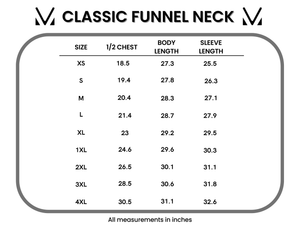 Classic Funnel Neck - Blushwood Floral by Michelle Mae