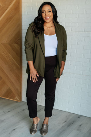 Magic 3/4 Blazer in Olive by Dear Scarlett