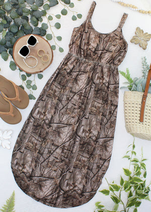Reagan Dress - Camo by Michelle Mae