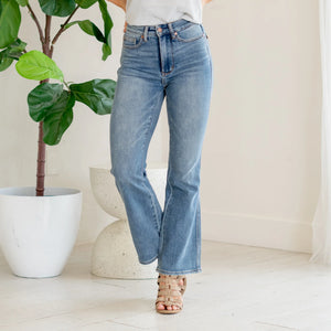 Judy Blue Tummy Control High Waist Bootcut Jeans - 2 inseams Short, Regular