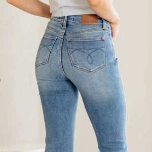 Judy Blue Tummy Control High Waist Bootcut Jeans - 2 inseams Short, Regular