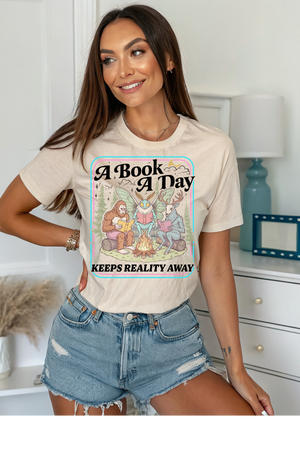 A Book A Day Graphic Tee