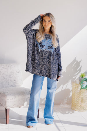 Wild Ocean Wings Top