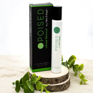 Poised (Clean Breeze) Perfume Oil Rollerball (5ml) by Mixologie