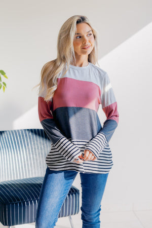 Faded Blush Top
