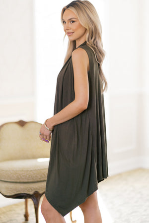 Boho Breeze Vest Cardigan