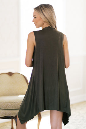 Boho Breeze Vest Cardigan