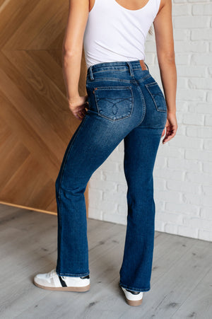 Judy Blue High Waist Tummy Control Bootcut Jeans (Short Inseam 30")
