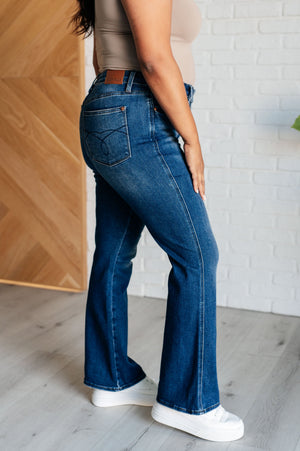 Judy Blue High Waist Tummy Control Bootcut Jeans (Short Inseam 30")