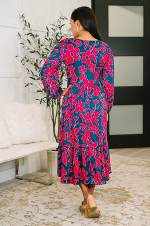 She's Just the Girl for Me V-Neck Dress