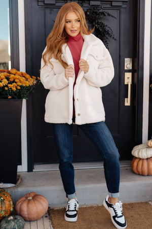 Shrouded in Sherpa Coat