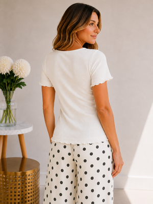 Simply Sweet Henley Top