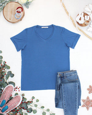 Sophie Top - Winter Blue by Michelle Mae