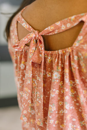 Spring Breeze Square Beck Top in Dusty Rose