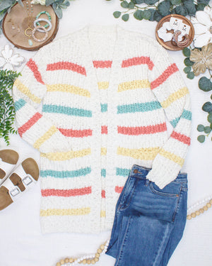 PREBOOK Spring Stripe Cardigan