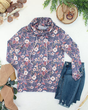 Classic Funnel Neck - Blushwood Floral by Michelle Mae