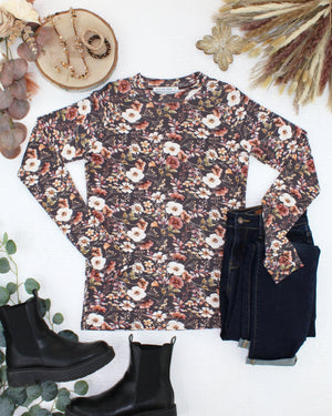 Blair Long Sleeve Top - Blushwood Floral by Michelle Mae