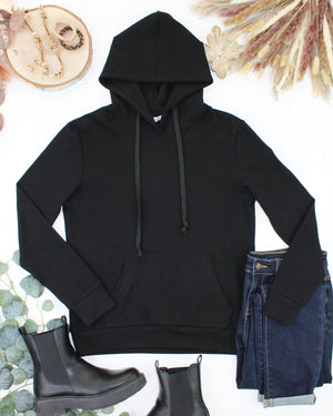 Hailey Hoodie - Black by Michelle Mae