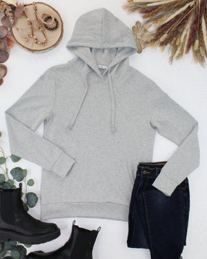 Hailey Hoodie - Light Grey by Michelle Mae