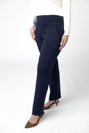 Luxe Ankle Bottoms- Navy by Michelle Mae