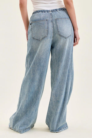 Monica High Waist Palazzo Featherweight with Drawcord
