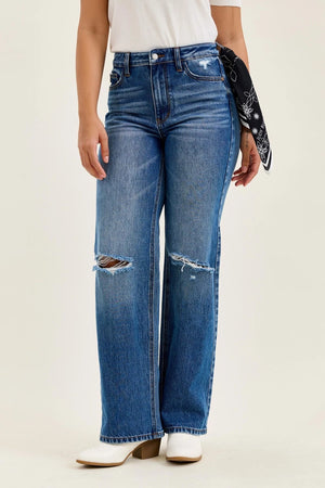 Judy Blue High Waist Brenda Rigid Magic 90's Straight Leg Jeans