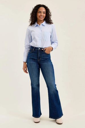 Judy Blue High Waist Tummy Control Charlotte Flare Jeans
