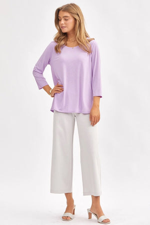 Dear Scarlett Signature Classic Round Neck Top - 7 colors
