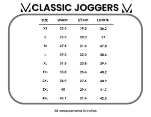 Classic Joggers - Sweetheart Red by Michelle Mae