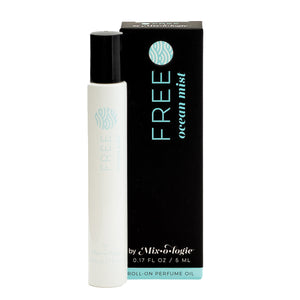 Free (Ocean Mist) Perfume Oil Rollerball (5ml) by Mixologie