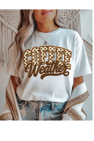 Coffee Weather Graphic Tee