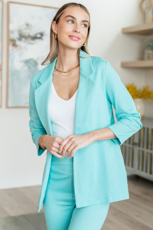 Magic 3/4 Sleeve Blazer in Nine Colors by Dear Scarlett