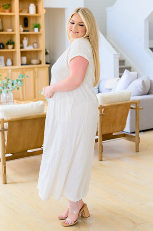 Rae Mode Modern Maritime Shift Maxi Dress